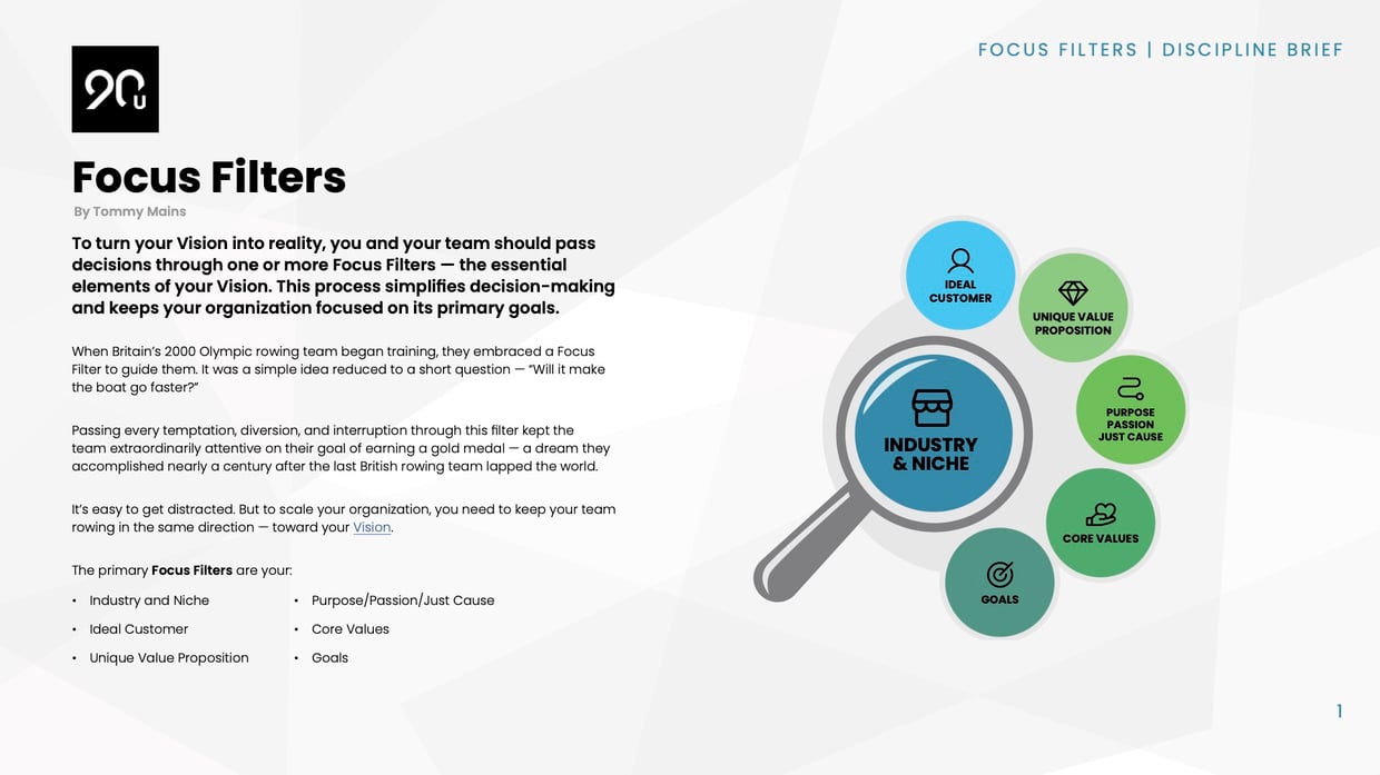 Focus Filters