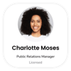 Portrait of Charlotte Moses, Public Relations Manager Portrait of Charlotte Moses, Public Relations Manager