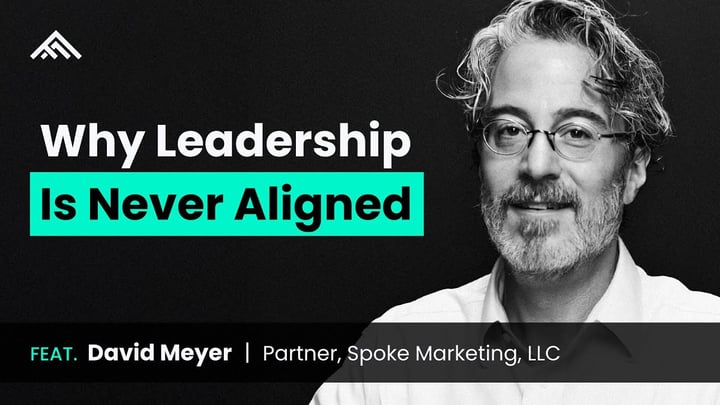 Podcast thumbnail for Founder's Framework featuring David Meyer, Partner at Spoke Marketing, LLC, titled 