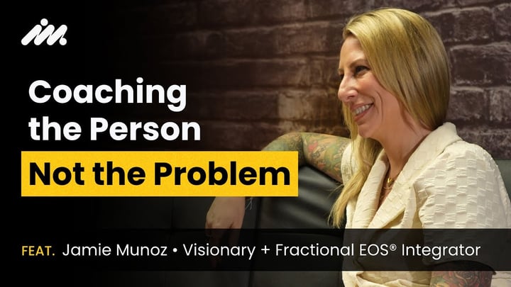 Podcast thumbnail for Impact Moments featuring Jamie Munoz, Visionary and Fractional EOS® Integrator, titled 