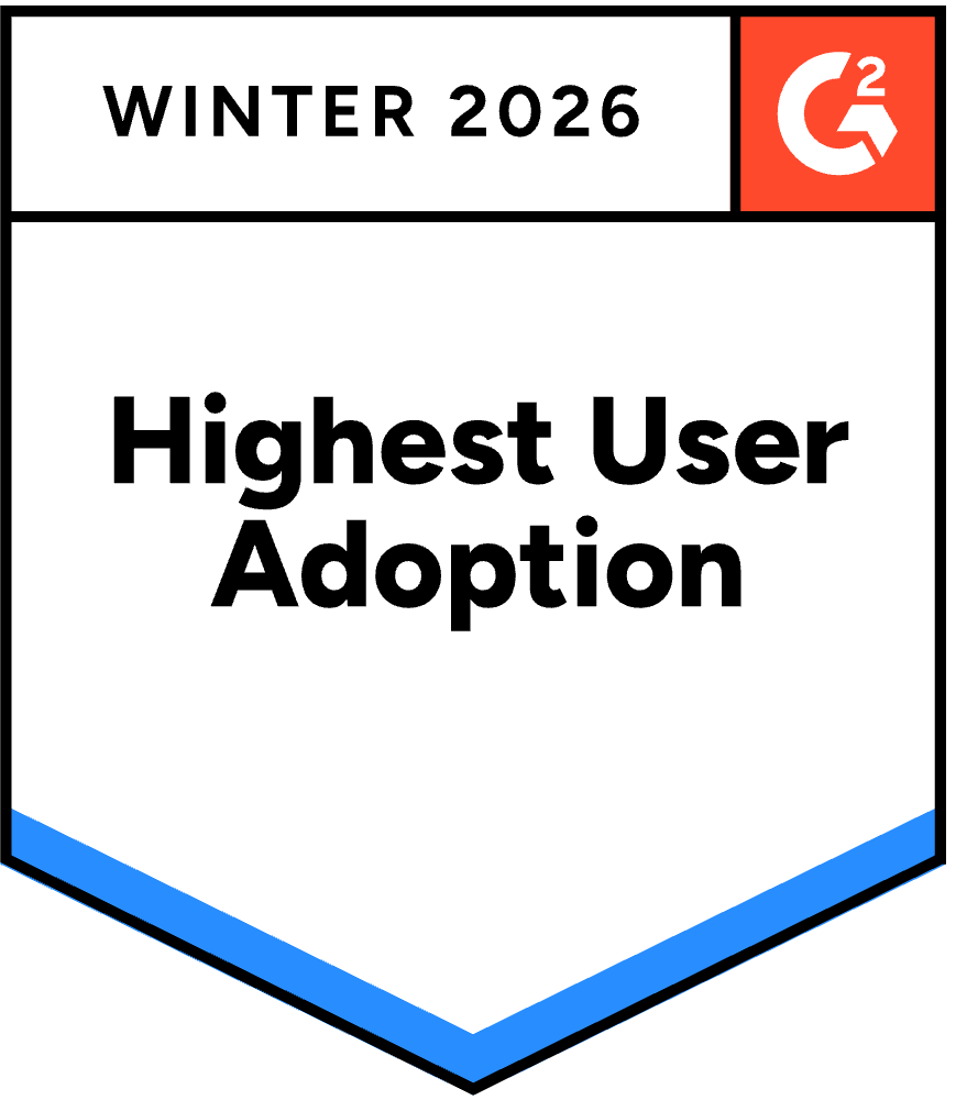 Winter 2026, G2, Highest User Adoption