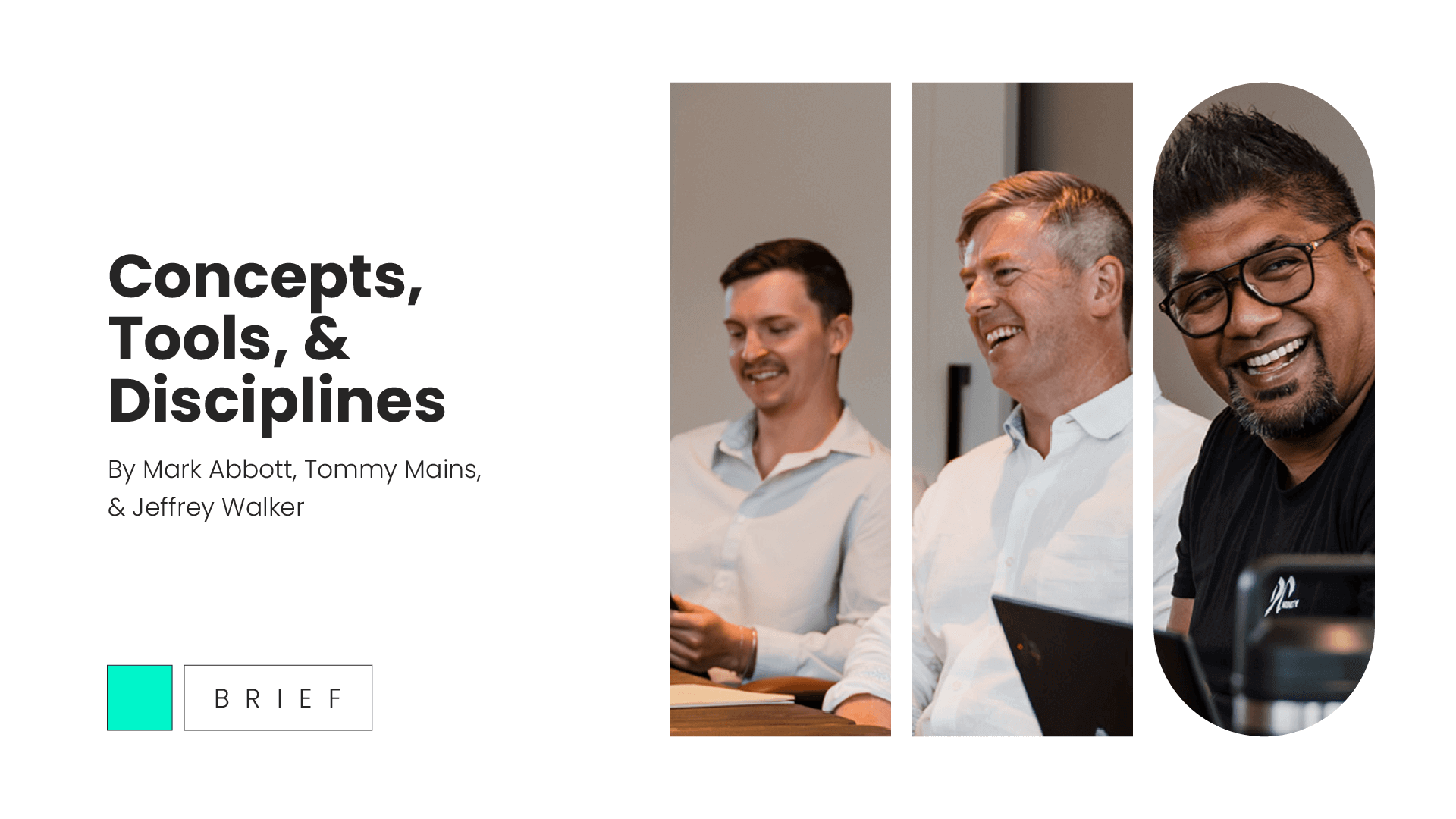 Concepts, Tools, and Disciplines