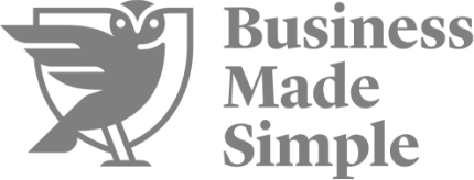 Business Made Simple Logo black and white