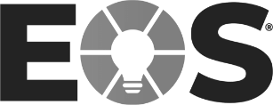 EOS Logo black and white