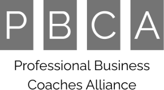 Professional Business Coaches Alliance Logo black and white