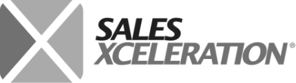 Sales Xceleration Logo black and white